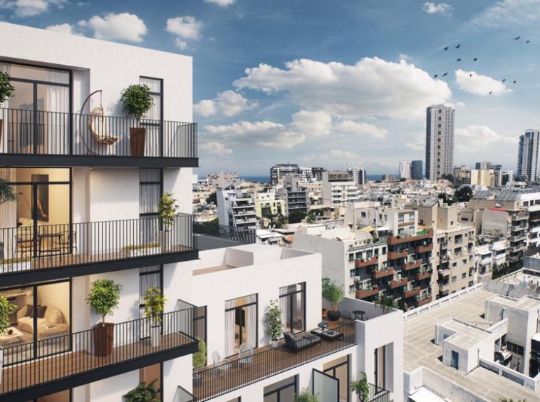 Modern apartments in new development Tel Aviv