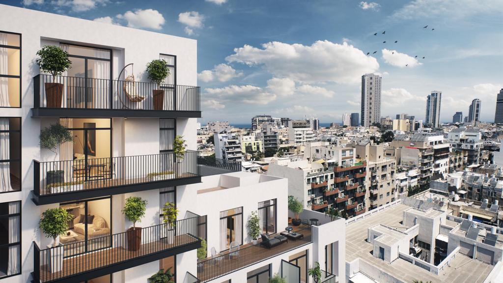 Modern apartments in new development Tel Aviv