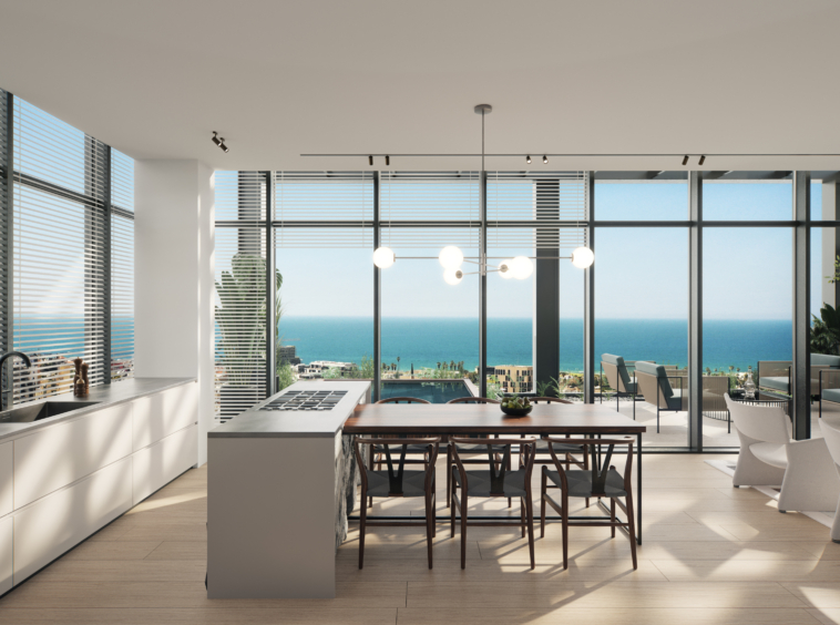 Stylish living spaces near Jaffa and American Colony