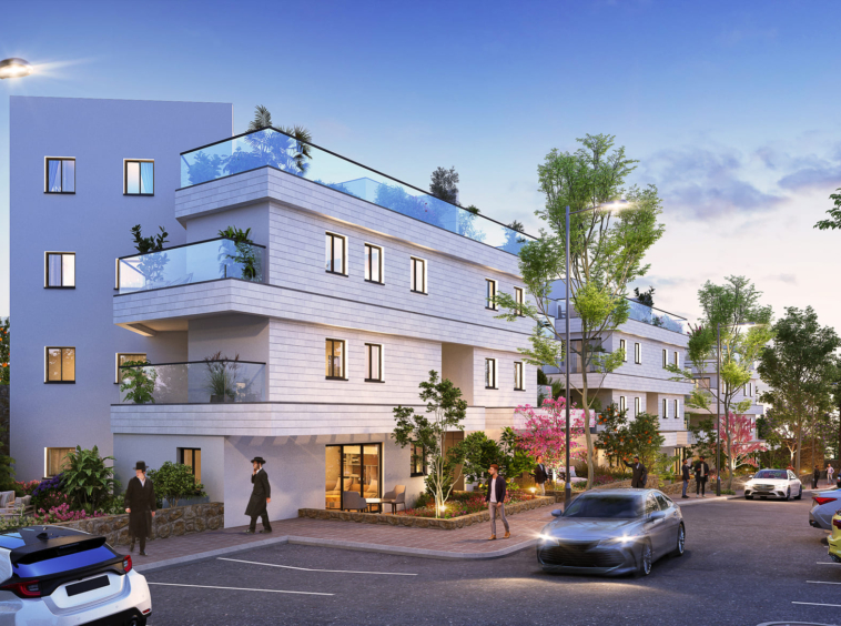 Panoramic view of the Emanuel residential neighborhood under development
