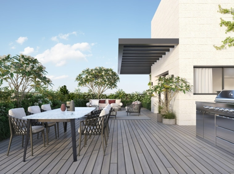 Apartments with terraces and views in Arnona Jerusalem