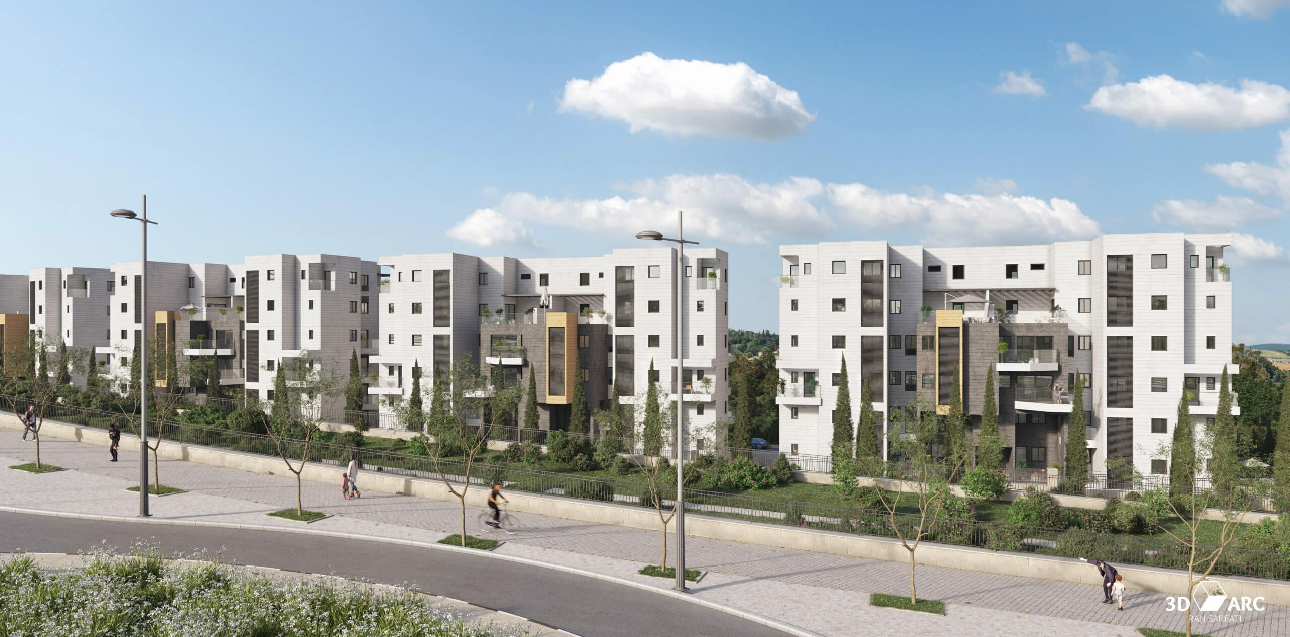Beth Shemesh new construction projects – family homes with parking