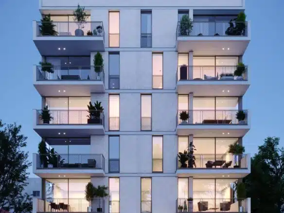 Brand new building